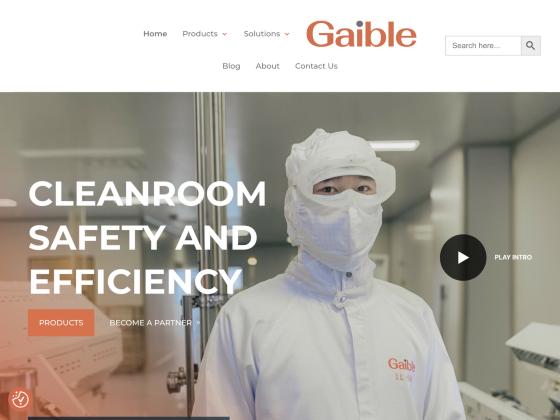 Gaible homepage